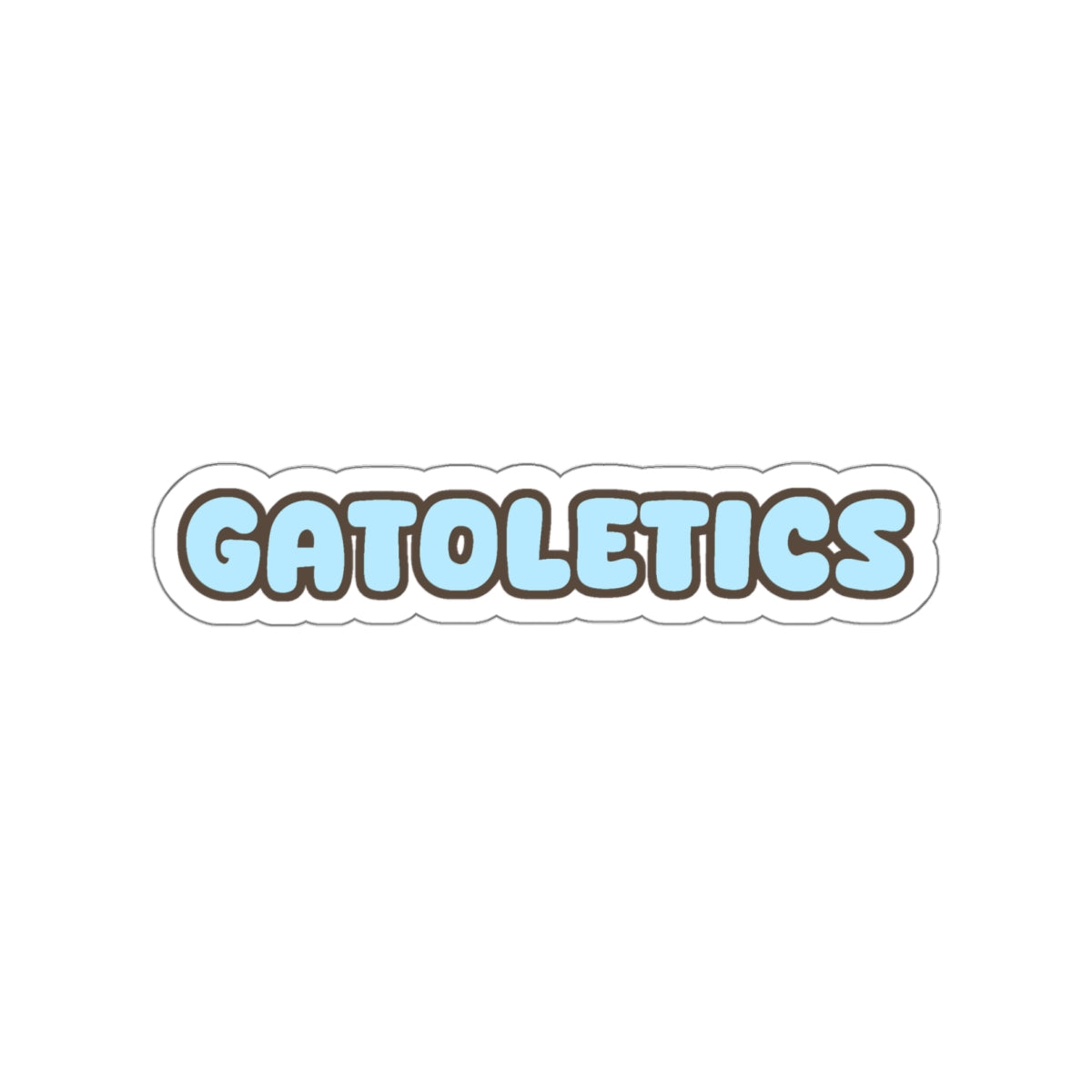 Gatoleletics Logo Kiss-Cut Sticker