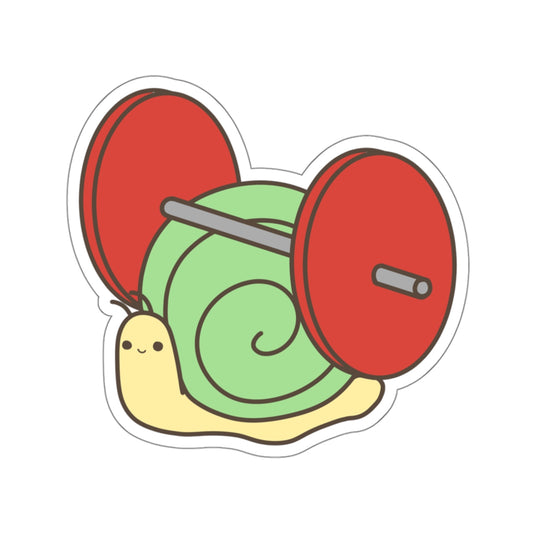 Escargot Squats Too - Sticker