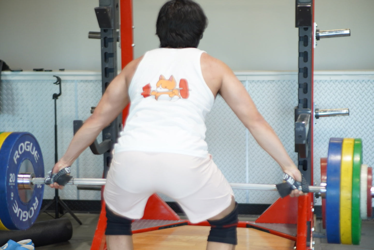 Cho Squatting Booty Tank Top